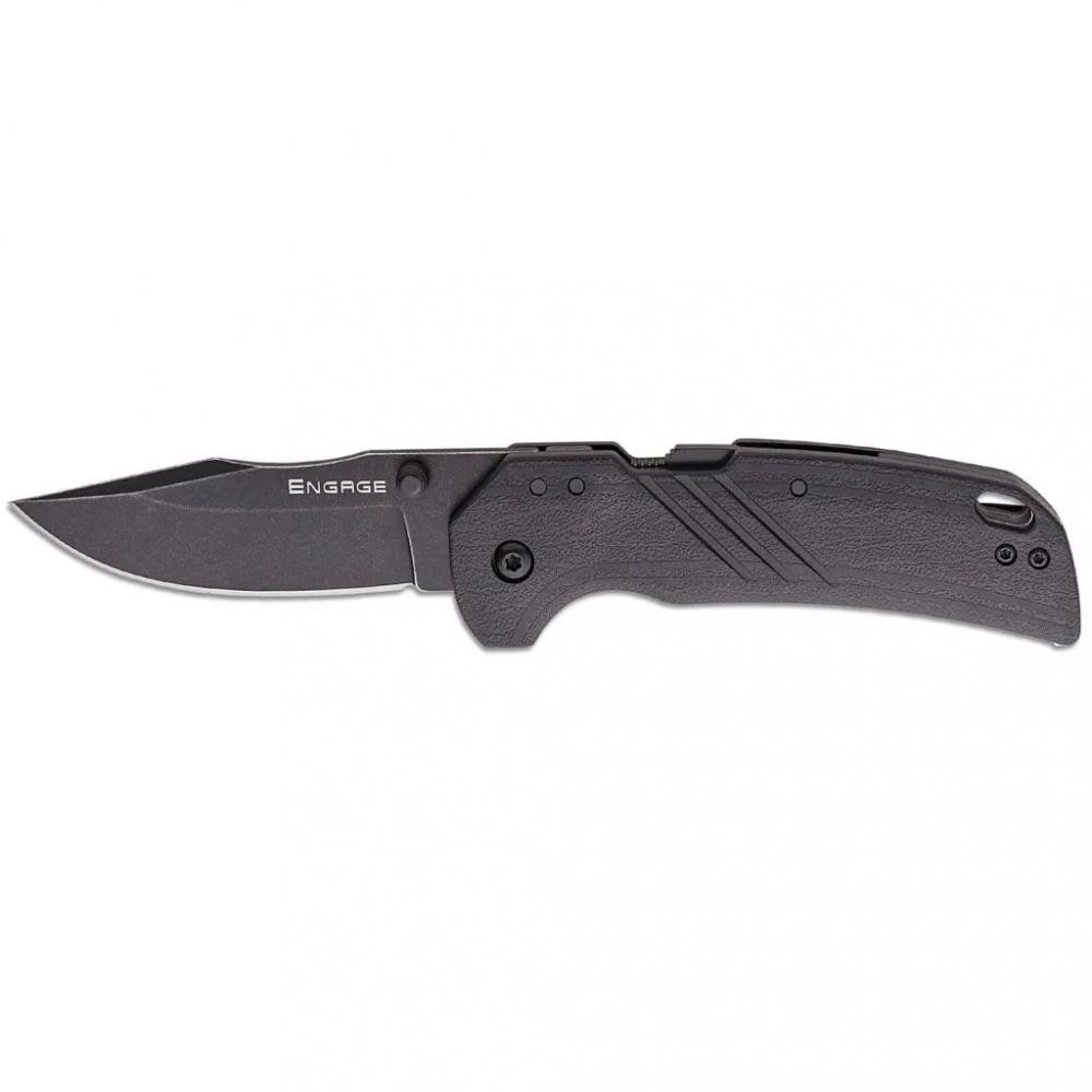 Cold Steel Engage 3" Clip Point Black (CS-FL-30DPLC-10B) - зображення 1