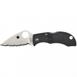   Spyderco Manbug Lightweight Leaf Serrated