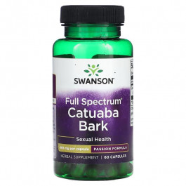   Swanson Кора катуаба (Catuaba Bark) 465 мг 120 капсул