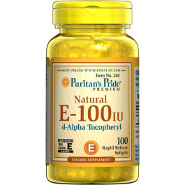   Puritan's Pride Vitamin E-400 IU 100 капсул