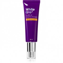   White Glo Purple Tooth Toner Whitening Serum відбілююча сироватка для зубів 50 мл