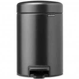   Brabantia Бак для сміття з педаллю  NewIcon Pedal Bin 12 л, графітовий (233487)