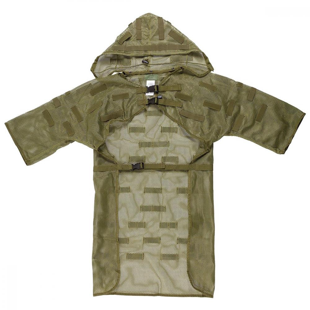 MFH Маскувальний костюм  Mesh Coat з петлями - Olive (09503) - зображення 1