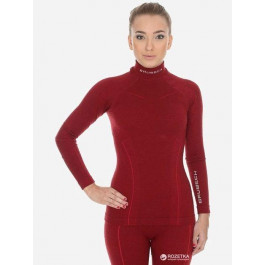   Brubeck Лонгслів жіночий  Extreme Wool LS11930 XL Burgundy (5902487023761)