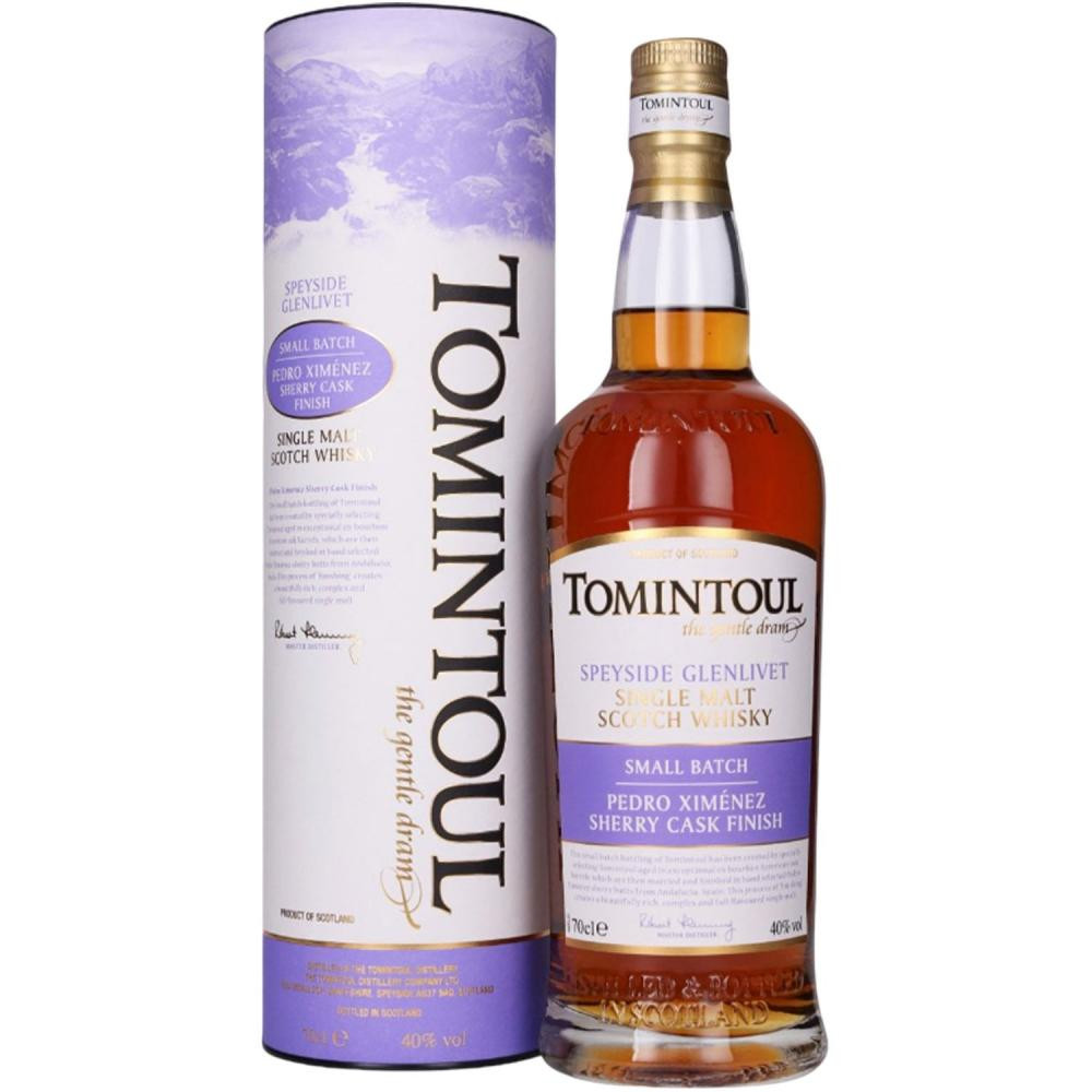 Tomintoul Віскі  PX Sherry Cask Finish 2005 17 років в коробці, 0.7 л (5021349706199) - зображення 1