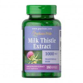   Puritan's Pride Milk Thistle Extract 1000 mg (180 softgels)