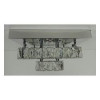 Sunnysky Люстра потолочная хрустальная LED с пультом C1787/350*350-ch Хром 18х33х33 см. - зображення 1