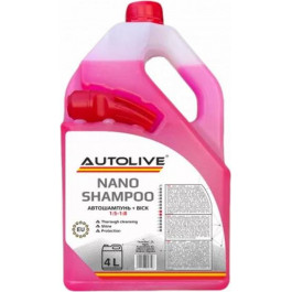   AUTOLIVE Автошампунь із воском AUTOLIVE Nano Shampoo 4л