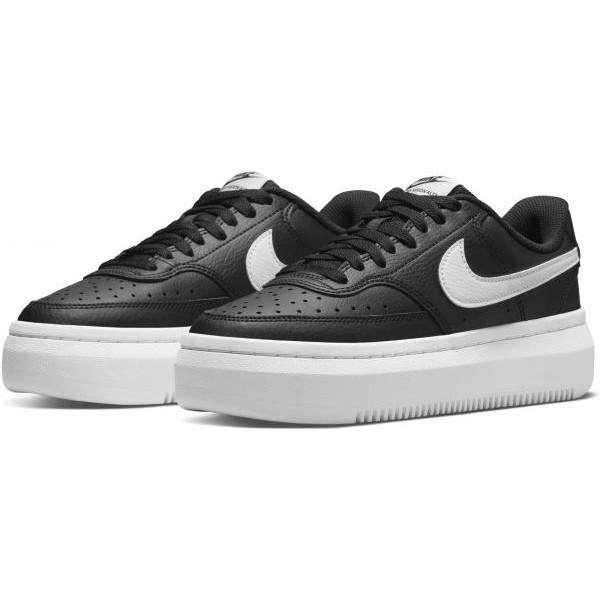 Nike Женские кеды низкие  W Court Vision Alta Ltr DM0113-002 40 (8.5) 25.5 см Черные (195237045082) - зображення 1