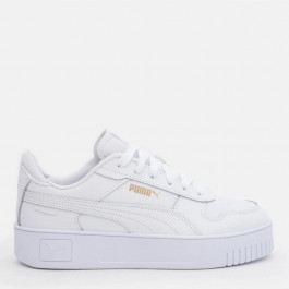   PUMA Жіночі кеди низькі  Carina Street 38939001 40.5 (7UK) 26 см  White- White- Gold (4065452875206)