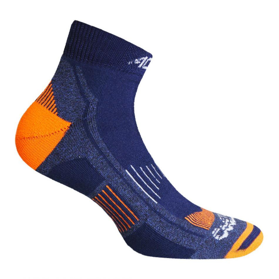 Accapi Термошкарпетки  Trekking Ultralight Quarter, Navy/Orange, 34-36 (ACC H0825.941-0) - зображення 1