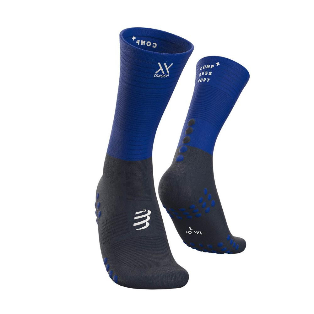 Compressport Шкарпетки  Mid Compression Socks 2020 FW, Blue Lolite, T2 (XU00005B 512 0T2) - зображення 1