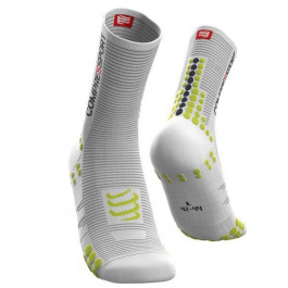   Compressport Шкарпетки  Pro Racing Socks V3.0 Bike 2021, White/Lime, T4 (PRSV3-B 006 0T4)