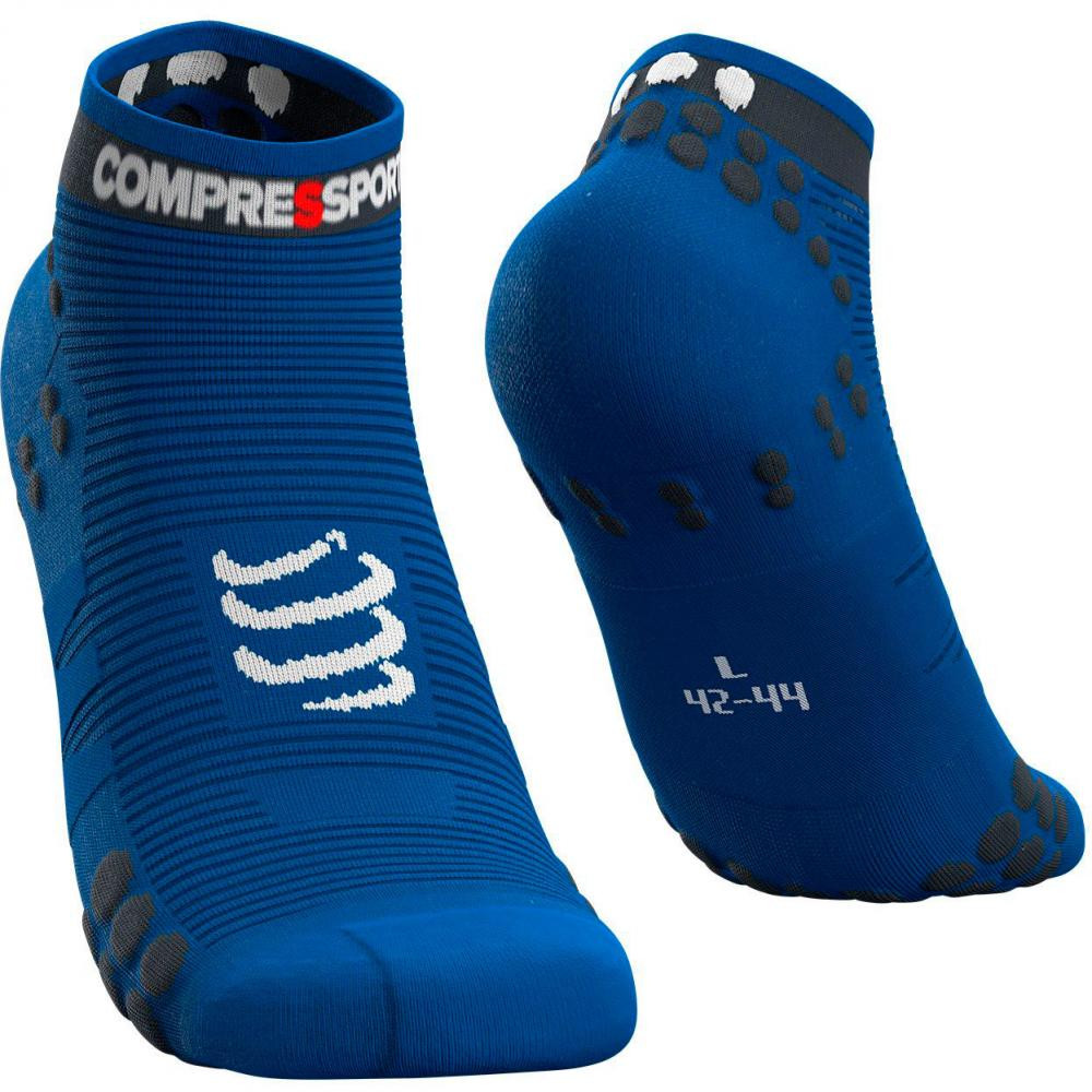 Compressport Шкарпетки  Pro Racing Socks V3.0 Run Low, Blue Lolite, T1 (PRSV3-RL 512 0T1) - зображення 1