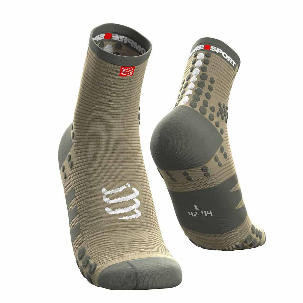 Compressport Шкарпетки  Pro Racing Socks V3.0 Run High, Dusty Olive, T1 (RSHV3-602-0T1) - зображення 1