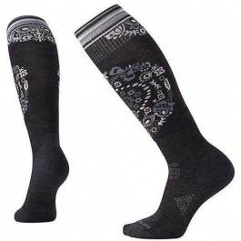   Smartwool Шкарпетки жіночі  PhD Ski Light Elite Pattern Charcoal, р. S (SW 01369.003-S)