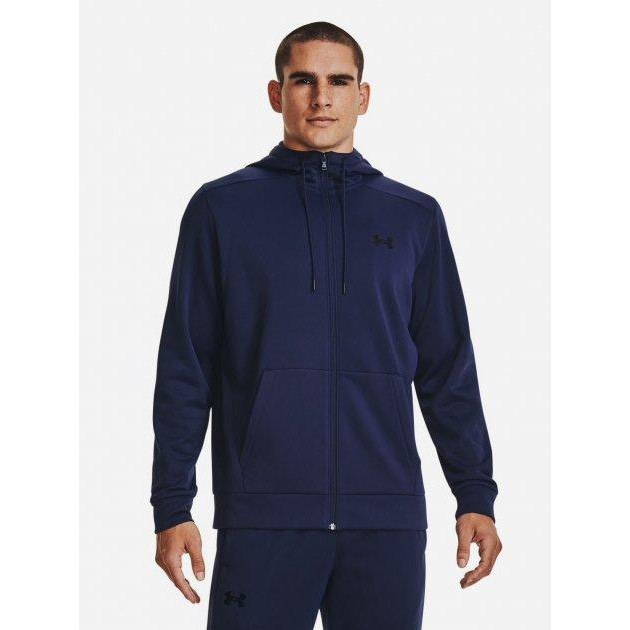 Under Armour Жіноча  Ua Armour Fleece Fz Hoodie-Nvy 1373357-410 XL (195253822896) - зображення 1