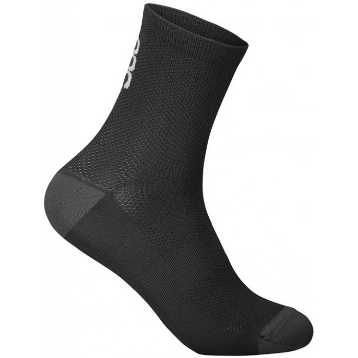 POC Шкарпетки велосипедні  Seize Sock Short, Uranium Black, M (PC 651491002LRG1) - зображення 1