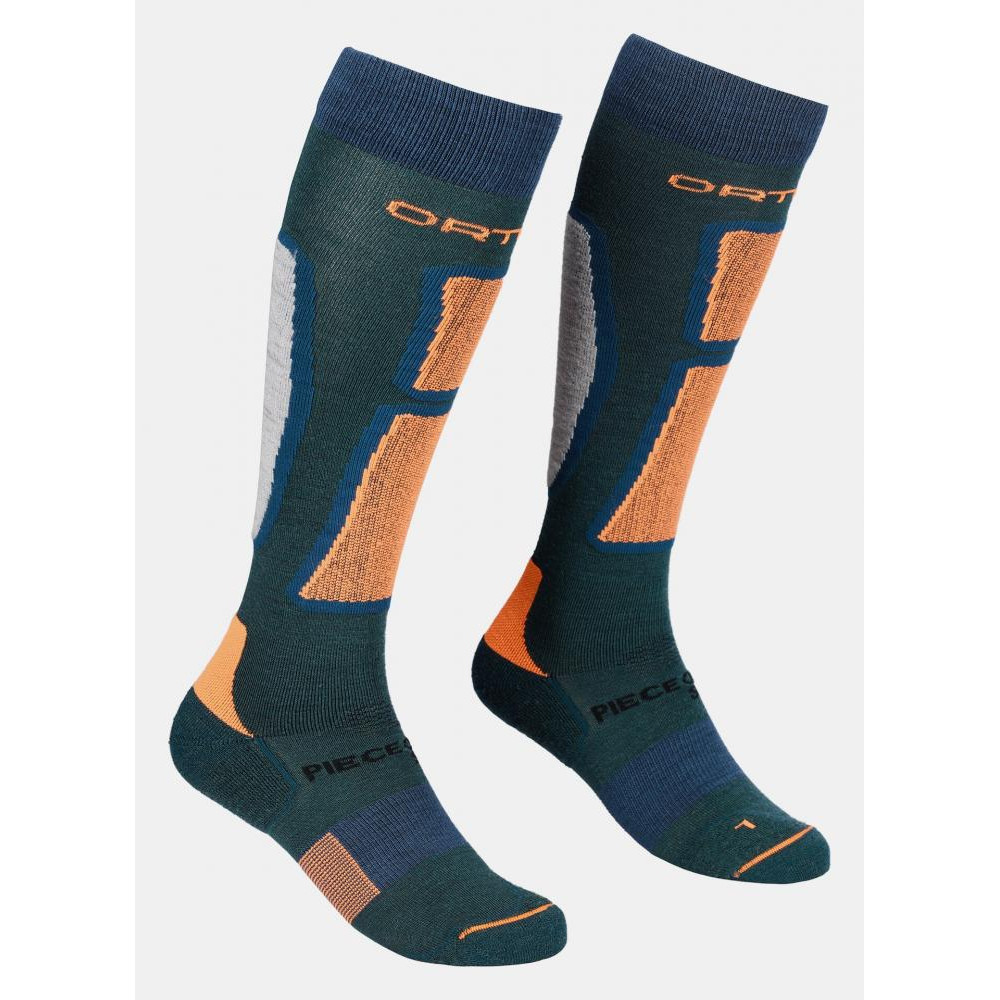 Ortovox Шкарпетки чоловічі  Ski Rock'n'wool Long Socks M, pacific green, 42-44 (4251422592710) - зображення 1