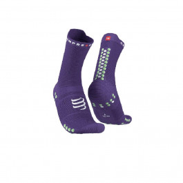   Compressport Шкарпетки  Pro Racing Socks V4.0 Run High, Purple/Paradise Green, T3 (XU00046B 367 0T3)