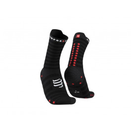   Compressport Шкарпетки  Pro Racing Socks V4.0 Ultralight Run High, Black/Red, T1 (CMS XU00050B 906 0T1)