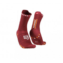   Compressport Шкарпетки  Pro Racing Socks V4.0 Run High, Spd Apple/Dk Cheddar, T3 (XU00046B 309 0T3)