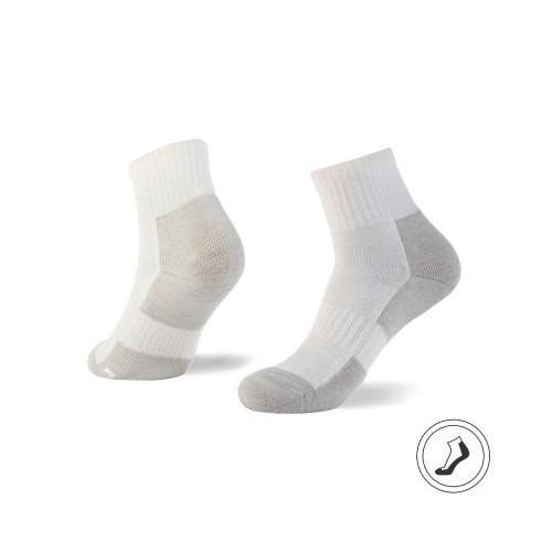 Na Giean Туристичні шкарпетки  Medium Weight Micro, White, S (37-40) (NGMM0001-S) - зображення 1