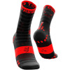 Compressport Шкарпетки  Pro Racing Socks V3.0 Ultralight Run High, Black/Red, T2 (XU00002B 906 0T2) - зображення 1