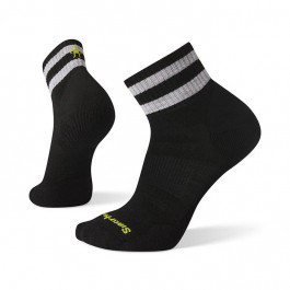   Smartwool Шкарпетки чоловічі  Men's Athletic Stripe Light Elite Mini , S - Black (SW 01523.001-S)