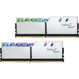   G.Skill 16 GB (2x8GB) DDR4 3600 MHz Trident Z Royal (F4-3600C16D-16GTRSC)