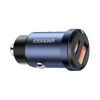 Essager Car Charger 45W 1xUSB-A, 1xUSB-C Blue (ECCAC45-TL03-Z) - зображення 1