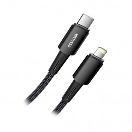   Essager Sunset 20W Charging Cable Type-C to Lightning 1м Black (EXCTL-CG01)