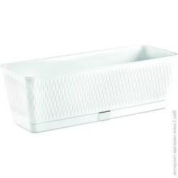   Stefanplast Вазон  Liberty 50 х 18 х 16 см White (87507)