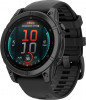 Garmin Fenix E 47mm AMOLED Slate Gray Steel with Black Silicone Band (010-03025-03/01) - зображення 1