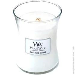 WoodWick White Tea and Jasmine парфумована свічка 1.35 G (5038581058092) - зображення 1