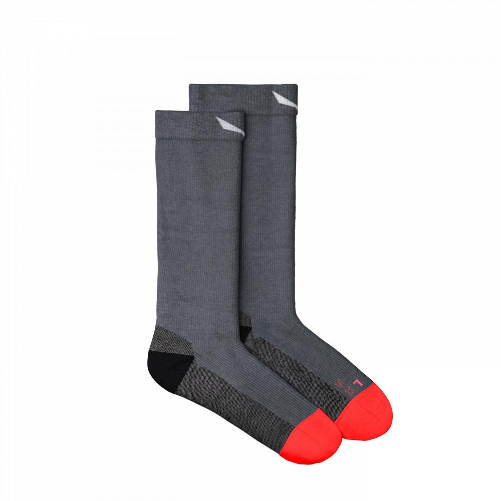 Salewa Шкарпетки жіночі  MTN TRN AM W Crew Sock, Grey melange, 39-41 (69032/0622 39-41) - зображення 1