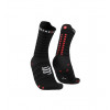 Compressport Шкарпетки  Pro Racing Socks V4.0 Ultralight Run High, Black/Red, T3 (7630102522297) - зображення 1