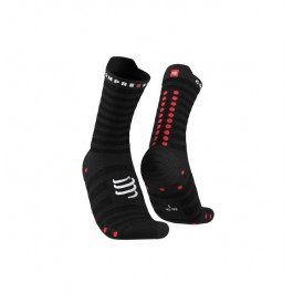   Compressport Шкарпетки  Pro Racing Socks V4.0 Ultralight Run High, Black/Red, T3 (7630102522297)