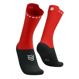   Compressport Шкарпетки  Pro Racing Socks V4.0 Bike, Red/Black, T2 (7630102562606)