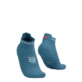   Compressport Шкарпетки  Pro Racing Socks V4.0 Run Low, Niagara Blue/White, T3 (7630102563016)