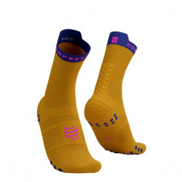   Compressport Шкарпетки  Pro Racing Socks V4.0 Run High, Saffron/Dazz Blue, T3 (7630102567755)