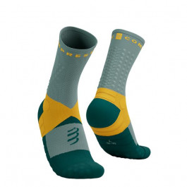   Compressport Шкарпетки  Ultra Trail Socks V2.0, Slate Grey/Saffron, T3 (7630102567915)