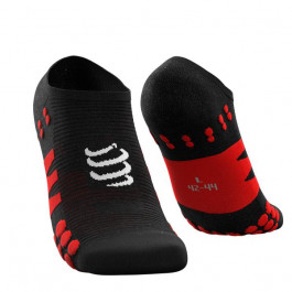   Compressport Шкарпетки  No Show Socks, Black/Red, T1 (7630102520996)