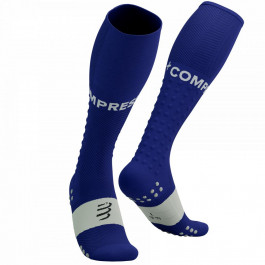   Compressport Компресійні гольфи  Full Socks Run, Dazz Blue/Sugar, T2 (7630102583168)