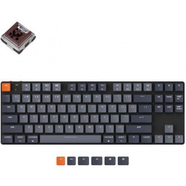   Keychron K2 84 keys, Gateron Brown, White LED, Black (A3_KEYCHRON)