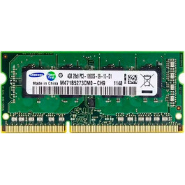   Samsung 4 GB SO-DIMM DDR3 1333 MHz (M471B5273CM0-CH9)