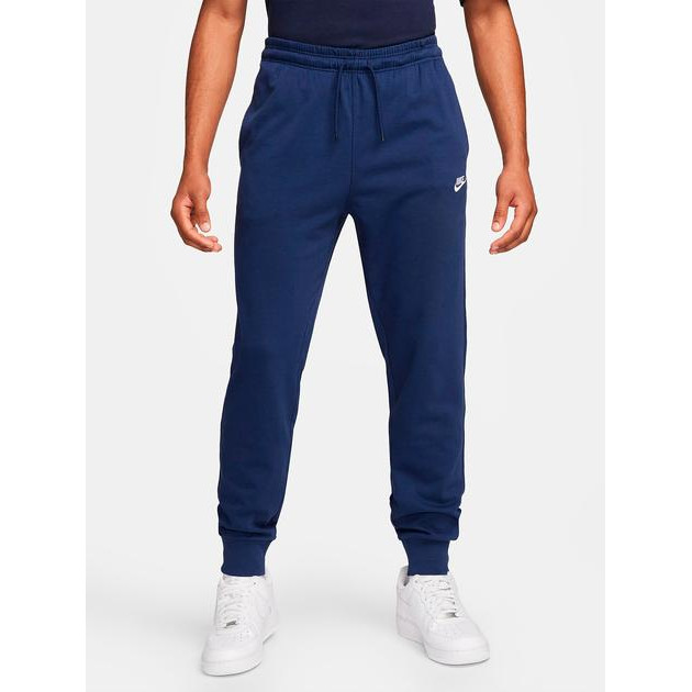 Nike Спортивні штани чоловічі  M Nk Club Knit Jogger FQ4330-410 S Темно-сині (196974871323) - зображення 1