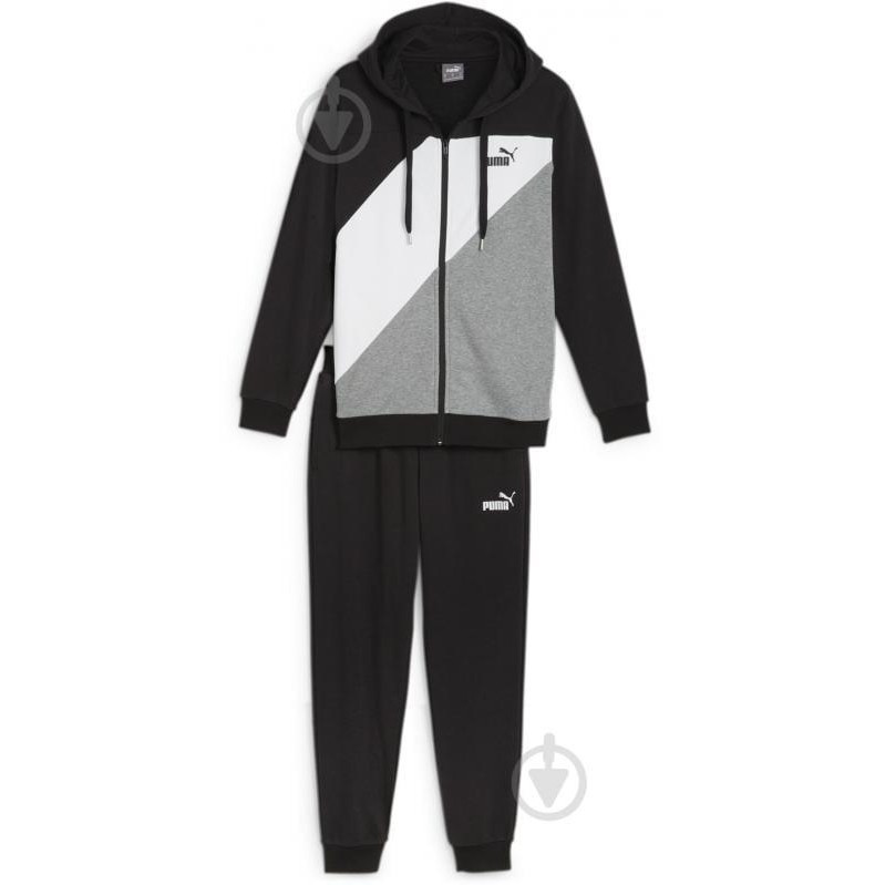 PUMA Чорний чоловічий спортивний костюм  Power Tracksuit TR 679730/01 - зображення 1