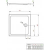 Radaway Doros C 100x100 SDRC1010-01 - зображення 2