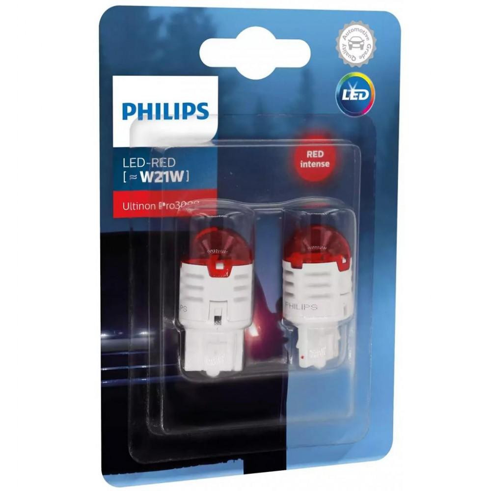 Philips W21W W3x16d Ultinon Pro3000 (11065U30RB2) - зображення 1